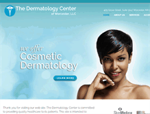 Tablet Screenshot of dermatologyworcester.com